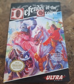 Minty! Defender of the Crown Nintendo NES Authentic Free Fast Shipping CIB