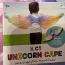 Kids Simple Unicorn Wings Cape Costume - One Size Fits All
