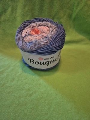 Yarnart Bouquet 100 Cotton Yarn 250G 500M Soft Summer Knits Marbled Colors