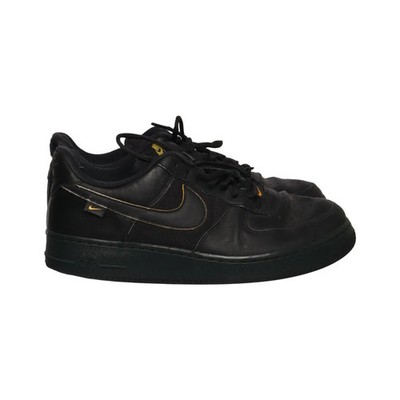 Nike, Sneaker, Größe: 44 1/2, Air Force 1, Schwarz, Herren #FiG