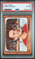 1966 Topps Roger Crozier #43 PSA 6