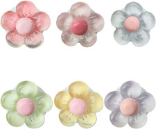 6PCS Flower Car Air Freshener Vent Clips, Cute Daisy Car Vent Clip, Air Conditio