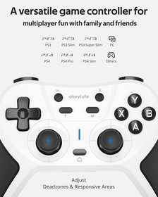 C5P Bluetooth Wireless Gamepad with Hall Effect Joysticks for Ultimate Control