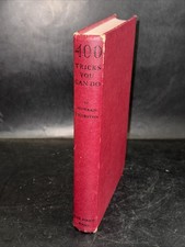 400 Tricks You Can Do by Howard Thurston (1940 Hardcover) Blue Ribbon Books 