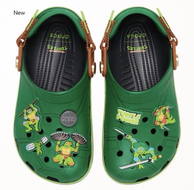 CROCS x Teenage Mutant Ninja Turtles Classic Clog  (Little Kid/Big Kid) C11-J6