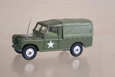Corgi Toys 357 500 Land Rover 109" WB Porte-Armes Militaire Vert 1:43 Métal - Photo 1/4