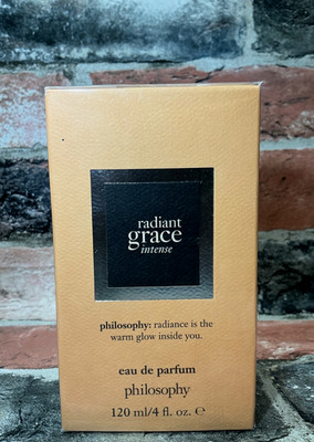 Philosophy Radiant Grace Intense Eau de Parfum Spray Fragrance 4 fl oz Seal NIB