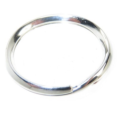 26mm Keyring sterling silver fitting .925 x1 Findings Key ring keyrings.