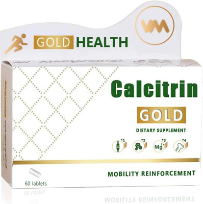 Calcitrin Gold Dietary Supplement - Mobility & Bone Strength Support, Joint Stre