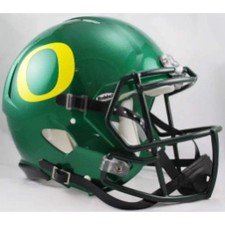 Oregon Ducks Full Size Authentic Speed Football Helmet - NCAA.