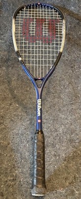 Wilson Ultra Series Comp 185g Ultra Advantage Titanium Squash Racket & Case NICE