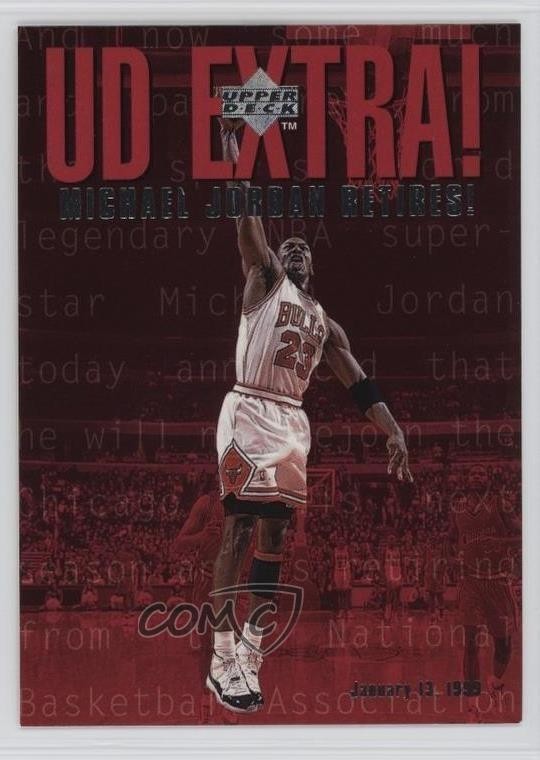 1998-99 Upper Deck UD Extra! Michael Jordan #UDX HOF