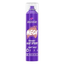 Aussie Mega Hair Spray - 10oz: Hair Styling, For All Hair Types, Aerosol Form
