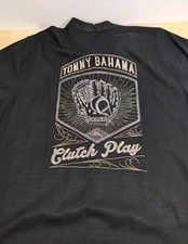 Tommy Bahama Mens Shirt Sz XL Clutch Play Baseball MLB Embroidered Whitesox Silk