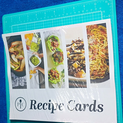 Pampered Chef Recipe Cards Booklet w/ Food Prep Instructions & Photos