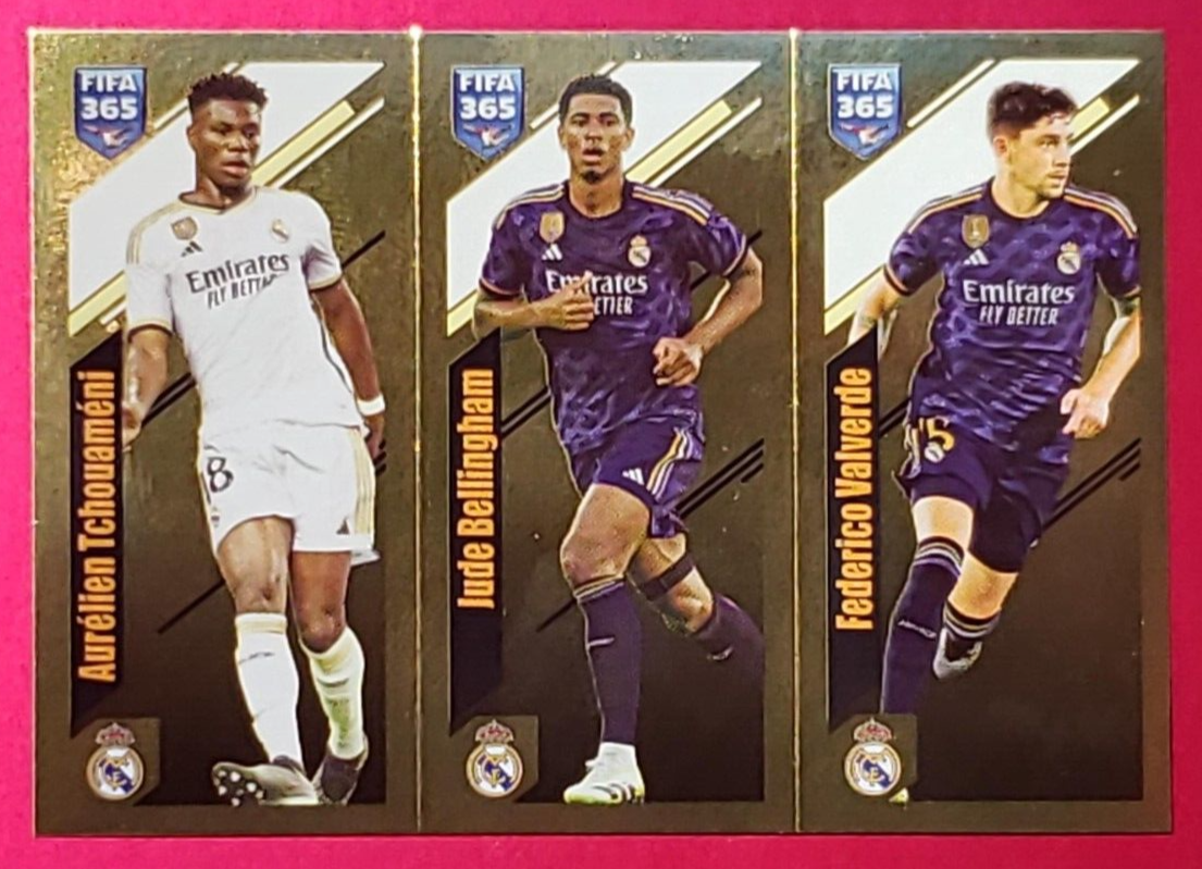 Jude Bellingham/ Tchouameni/ Valverde #171 - Panini FIFA 365