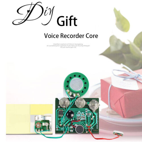 Carte de vœux années 30 puce vocale enregistrable boîte à musique module sonore musical à faire soi-même cadeau - Photo 1 sur 19