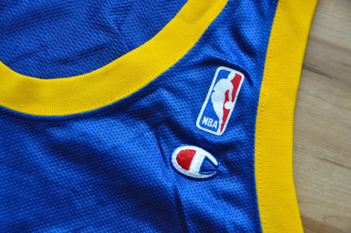 Dikembe Mutombo Denver Nuggets Champion Jersey Blue NBA Men 48 XL