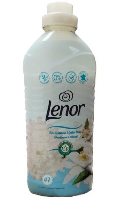 7,70 /L- 8x Lenor Weichspüler flüssig Zitronenblüte & Meereskristall  987ml/47Wb