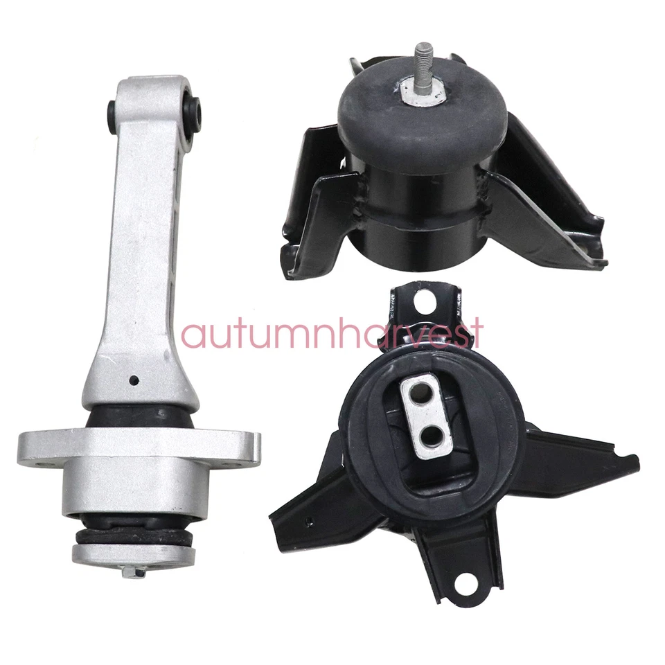 Pack (3) Engine Motor Mounts & Automatic Trans Mount Kit Fits Kia Sedona 15-2021 - Image 2 of 4