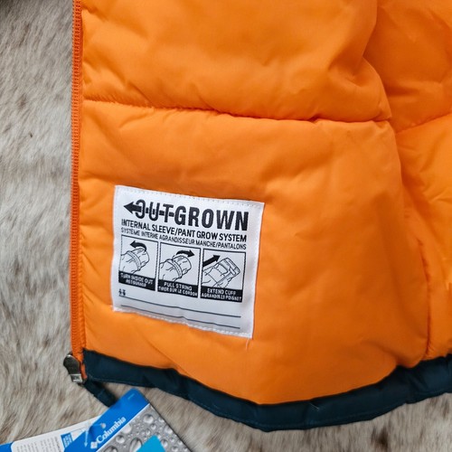 Columbia Lighting Lift II Boys Waterproof Insulated Jacket Size L (14-16) NEW - Picture 12 of 17