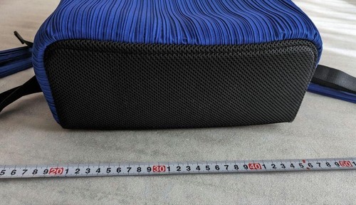 PLEATS PLEASE ISSEY MIYAKE Backpack Royal Blue PP12-AG565 Polyester Nylon - Picture 15 of 17