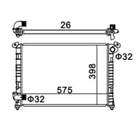 Hart KüHler WasserküHler MotorküHler FüR Mini Mini R50 R53 Cooper One R52