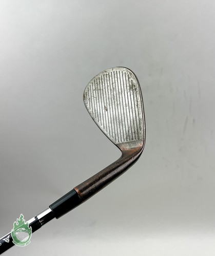 Used LH TaylorMade Hi-Toe 3 Wedge 54*-10 Hi-Rev 115g Stiff Flex Steel Golf Club - Picture 6 of 10
