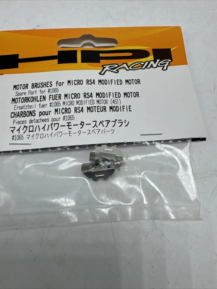HPI Racing #1085 Motor Brushes For Micro RS4 Modified Motor New In Package - Image 4 of 4