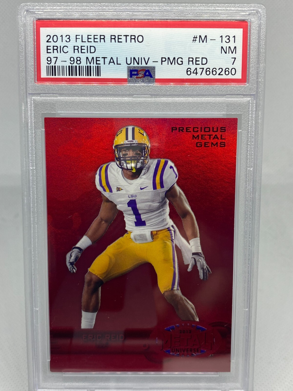 2013 Fleer Retro 1997-98 Metal Universe Extended Eric Reid #M-131 PMG PSA 7  Pop1 | eBay