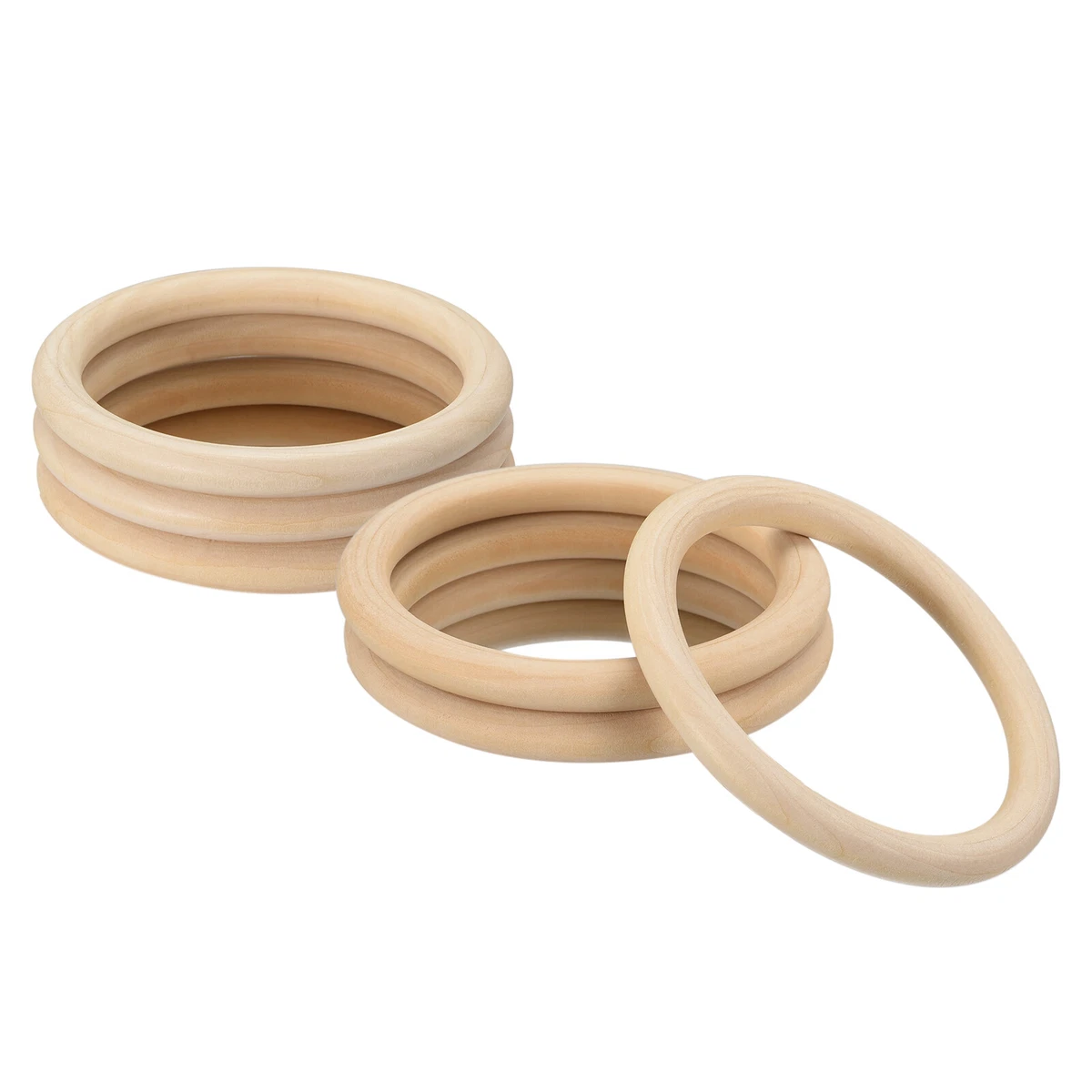 Round wooden rings sale