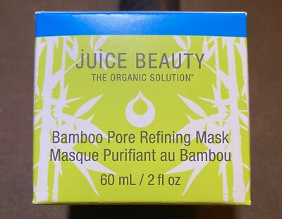Juice Beauty Bamboo Pore Refining Mask NIB 2 fl oz. Organic Full Size 