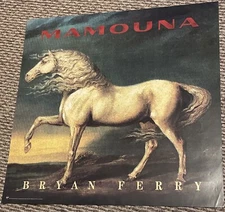 Bryan Ferry original Promo Poster "Mamouna" Never Hung 24 x 24 Band 1994 Virgin