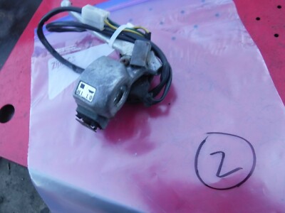 78-79 YAMAHA 340 ENTICER snow parts: BRAKE BLOCK w switches & lever #2
