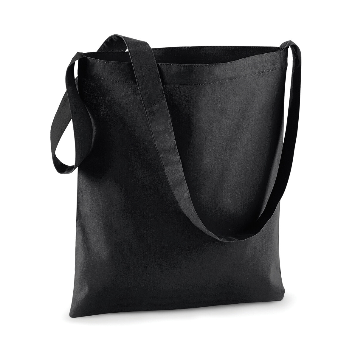 Westford Mill Sling Tote Bag Pack Of 2 - 8 Liter Black Cotton Bags (One Size) - View #13