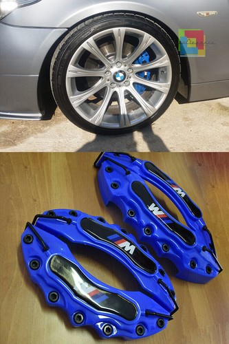 BMW SERIE 5 E60 E61 COVER COPRI PINZE FRENI BLU ANTERIORI \u0026 POSTERIORI LOOK  M | eBay
