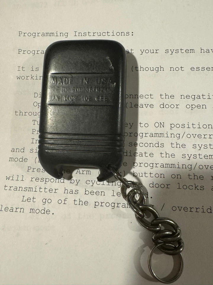 FORD OEM GOH-3BFM2497 MANDO A DISTANCIA LLAVE MENOS ENTRADA LLAVERO ALARMA ARRANQUE COCHE Foto 4 de 4