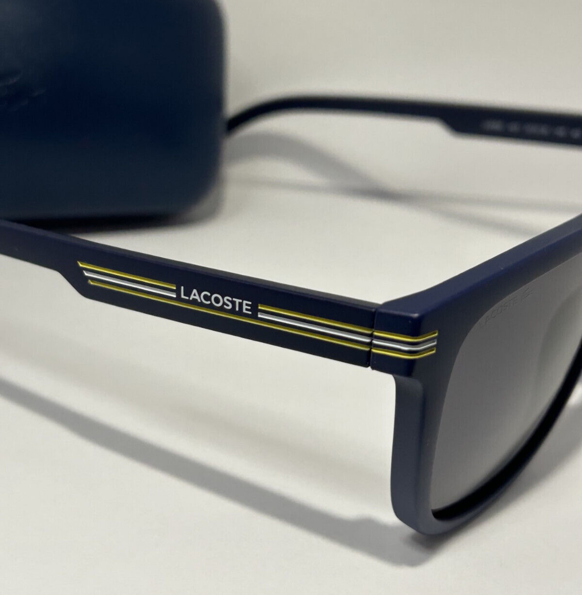 Lacoste Mens Sunglasses L959S 401 Matte Blue 57-18-145 Brand New