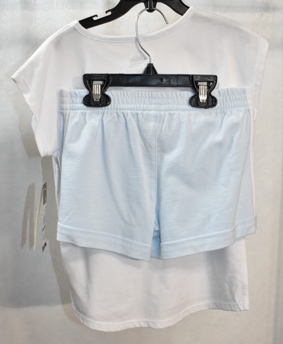 Adidas Shorts & Shirt Outfit Set Size 6X Girl's - Picture 2 of 9