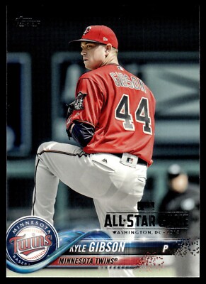 2018 Topps - Kyle Gibson #493 Twins All Star Game Stamp SP