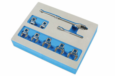 Laser 7294 9 Stück 1/4'' D Flare Nut Schraubenschlüssel Set TS3