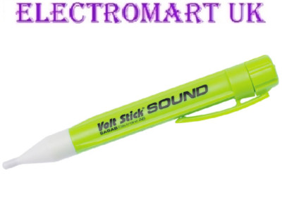 VOLT STICK SOUND BERÜHRUNGSLOS AC SPANNUNG VOLT DETEKTOR TESTER LED LICHT HÖRBAR