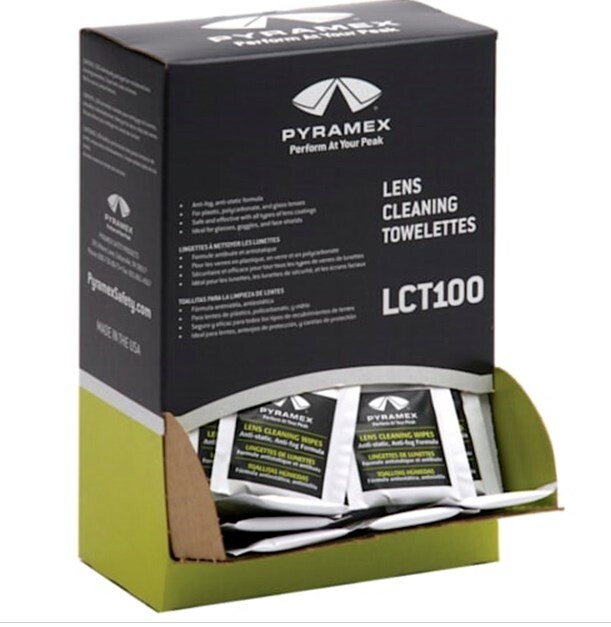100 ct Pyramex Safety Individually Packaged Lens Cleaning Towelettes eBay