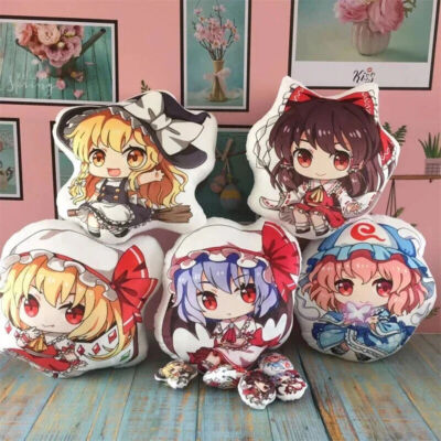Anime Touhou Project Stuffed Pillow Doll Toy Plush Pendant Gift Bag Keychain