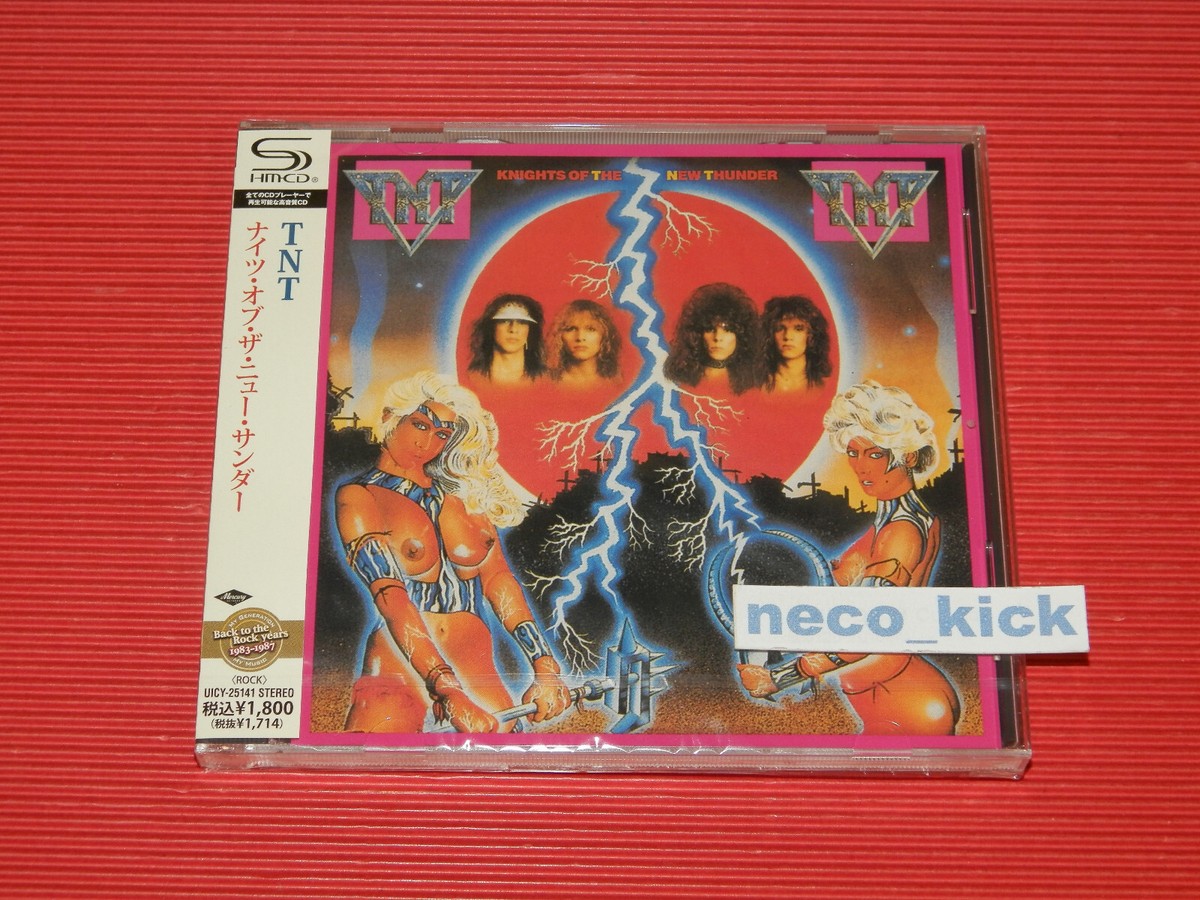 TNT 紙ジャケット SHM-CD 2枚セット テル・ノー / ナイツ・オブ・ザ 11B TNT KNIGHTS OF THE NEW THUNDER WITH BONUS TRACK JAPAN SHM CD