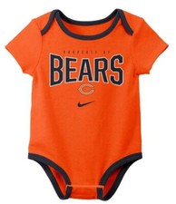 Nike Chicago Bears Infant One Piece Bodysuit Creeper - Orange