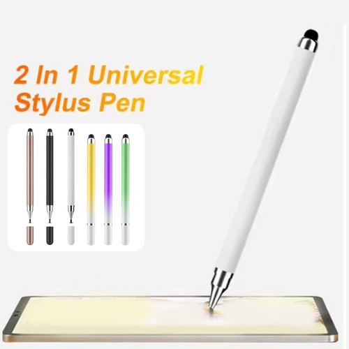 2 in 1 Universal Stylus Screen Pen For iPhone iPad Tablet Phone US