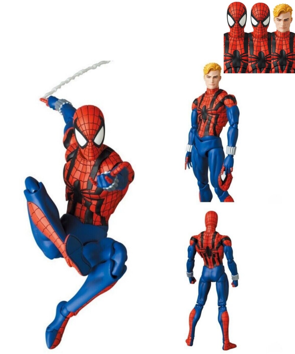 In Stock CT Toys MAFEX No.143 SPIDER-MAN Ben Reilly Comic Ver. 6in