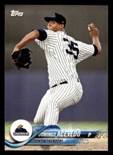2018 Topps Pro Debut #2 Domingo Acevedo Card Trenton Thunder