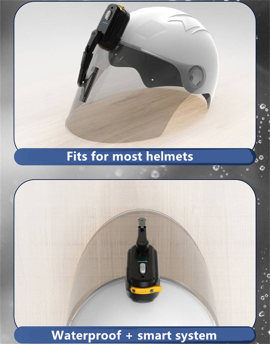helmet wiper lazada Universal Electric Motorcycle Scooter Helmet Visor Wiper Motorized Rain  Wiper 1x